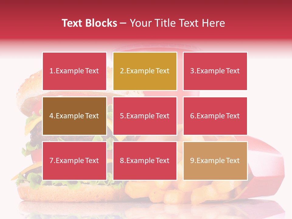 Meal Red Potato PowerPoint Template