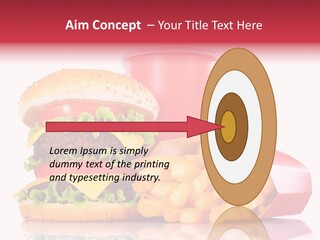 Meal Red Potato PowerPoint Template