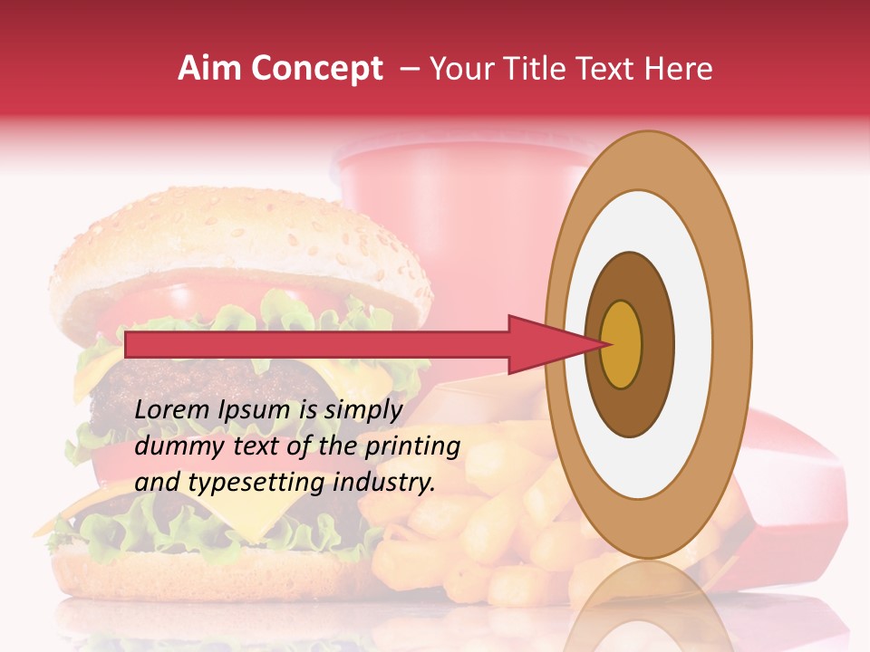 Meal Red Potato PowerPoint Template