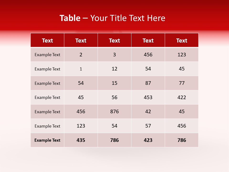 A Red And White Megaphone On A White Background PowerPoint Template