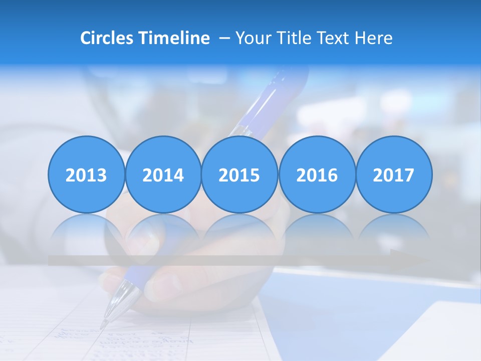 Selective Focus Business Fill In PowerPoint Template