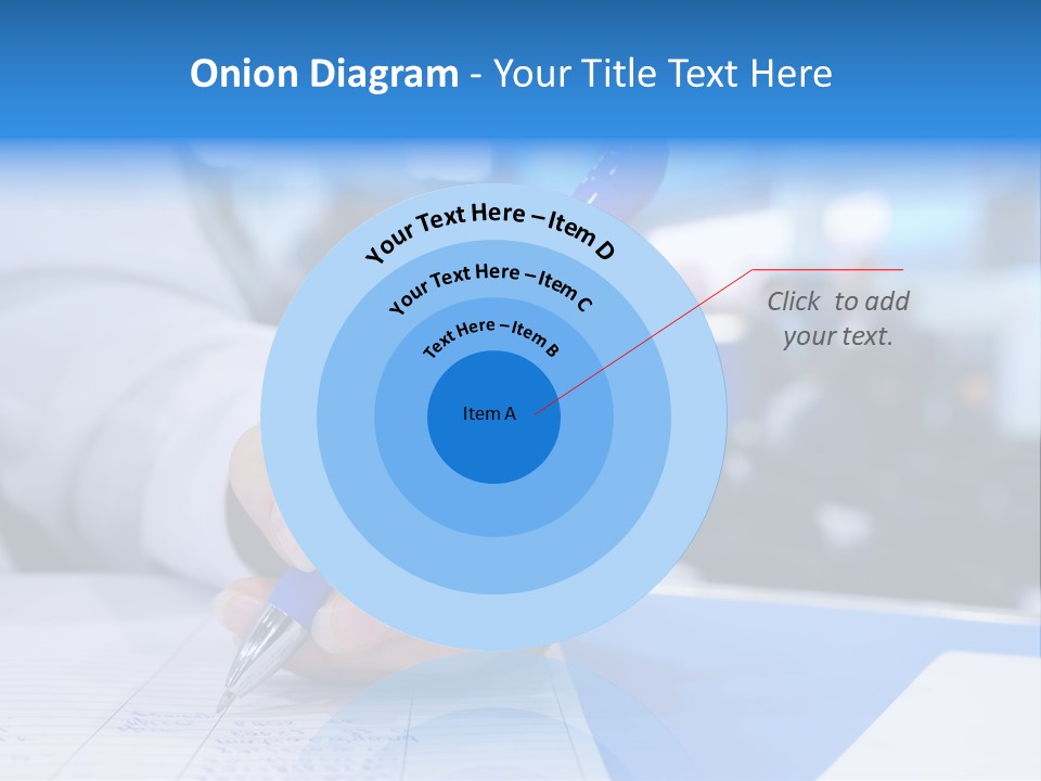 Selective Focus Business Fill In PowerPoint Template