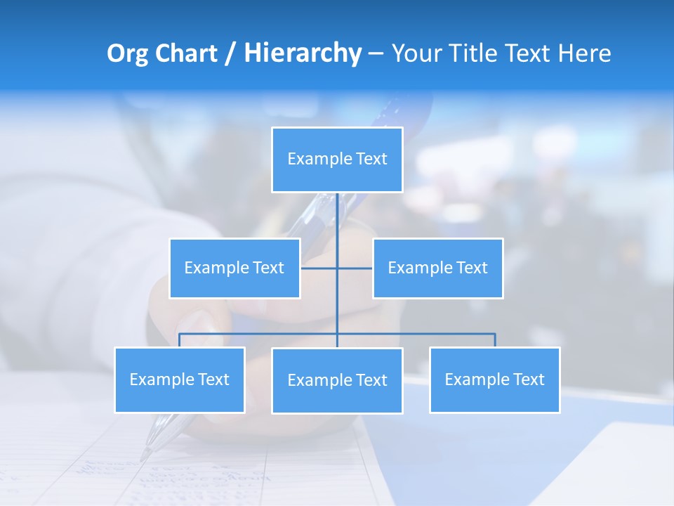 Selective Focus Business Fill In PowerPoint Template