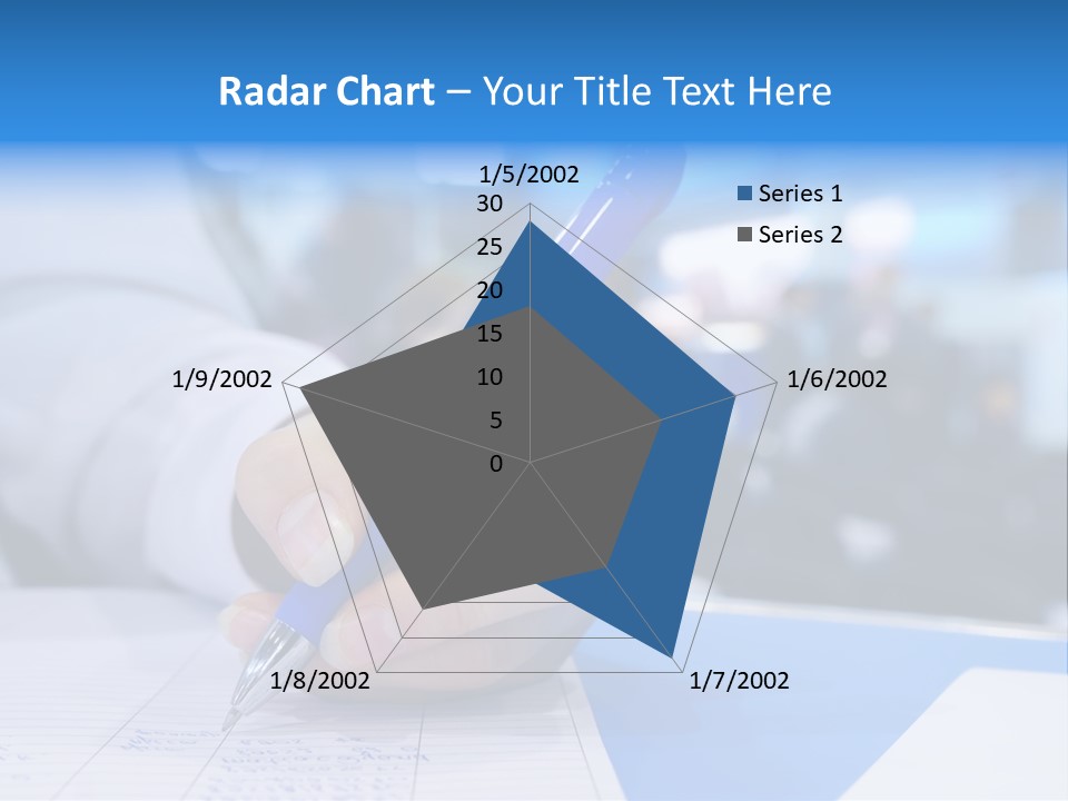 Selective Focus Business Fill In PowerPoint Template