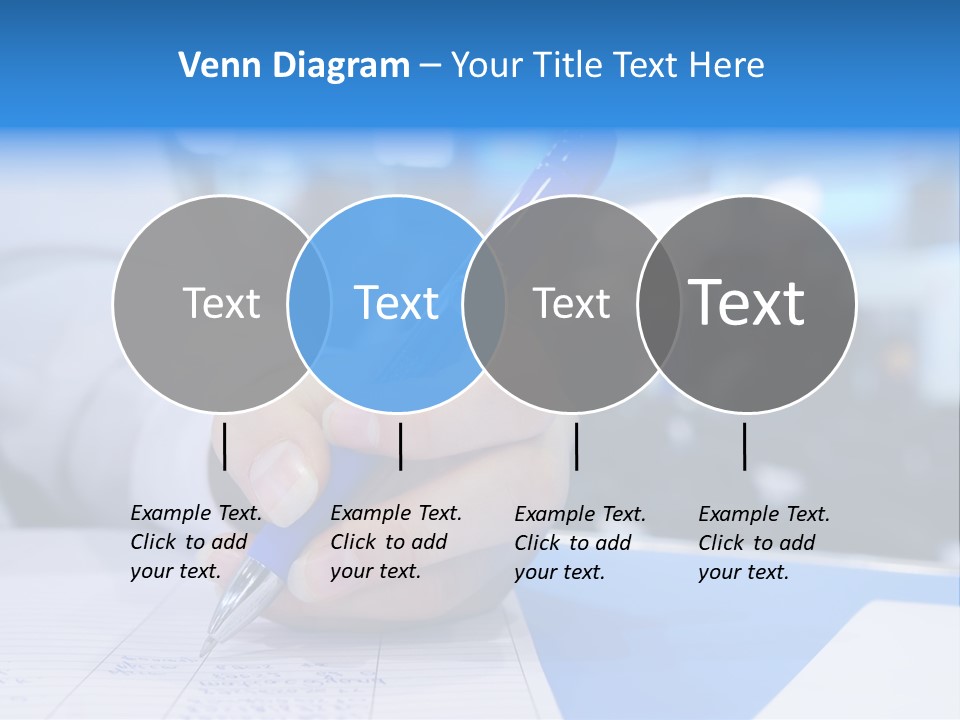 Selective Focus Business Fill In PowerPoint Template