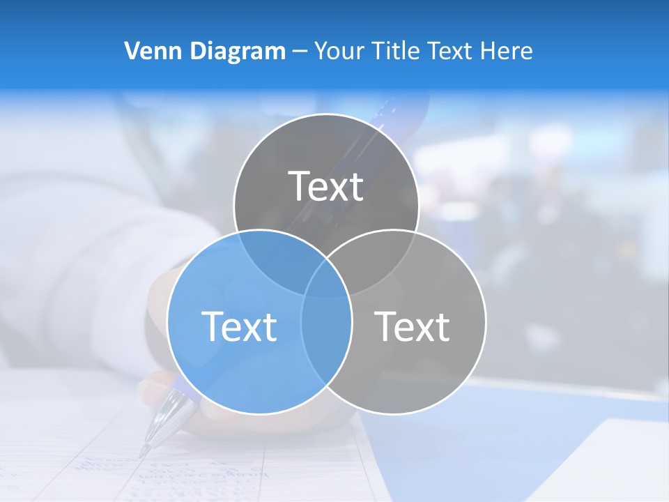 Selective Focus Business Fill In PowerPoint Template