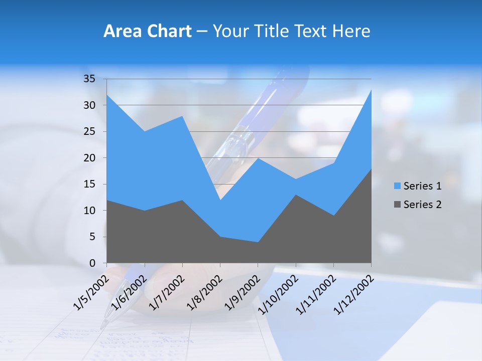 Selective Focus Business Fill In PowerPoint Template
