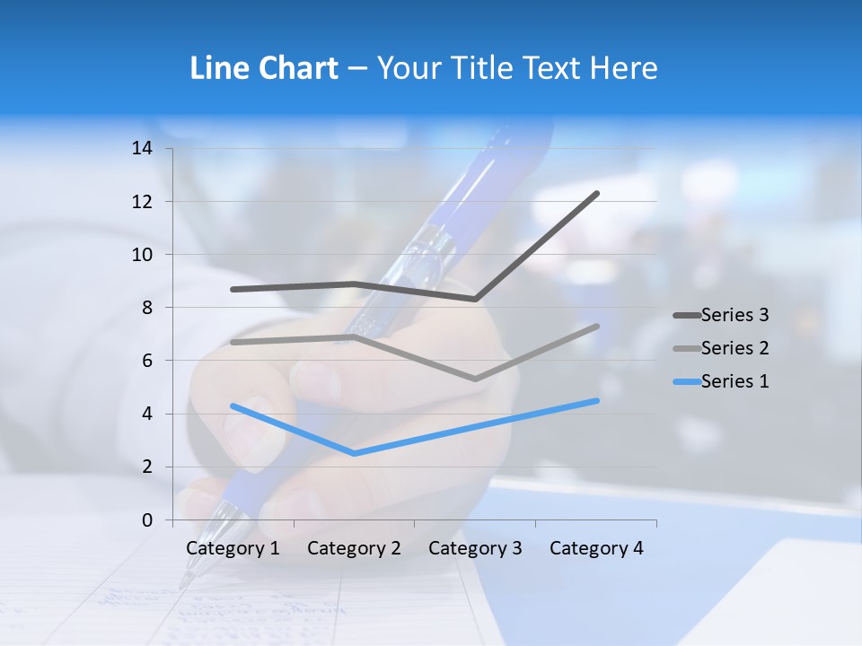 Selective Focus Business Fill In PowerPoint Template