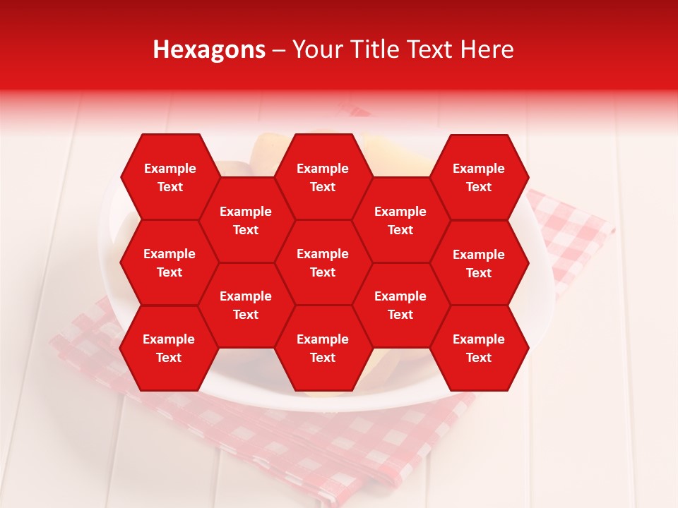 Food Potatoes Napkin PowerPoint Template