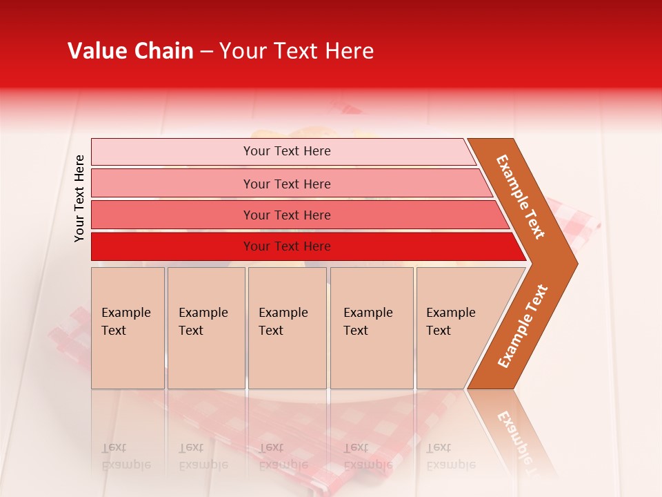 Food Potatoes Napkin PowerPoint Template
