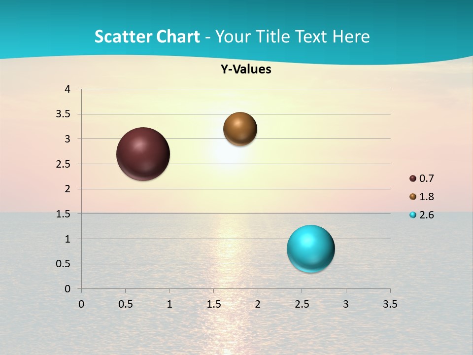Tourism Wave Scenics PowerPoint Template