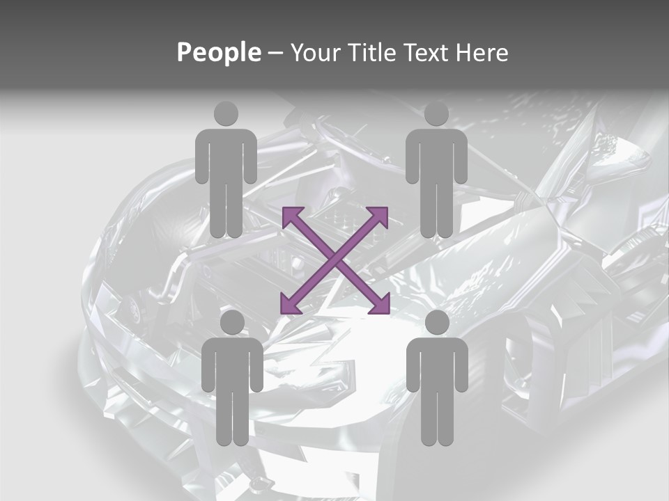 Character Lightbulb Social PowerPoint Template