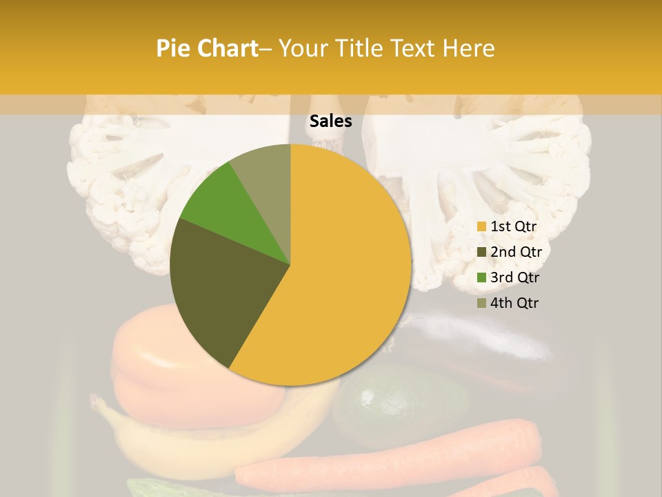 Cauliflower Fruit Detox PowerPoint Template