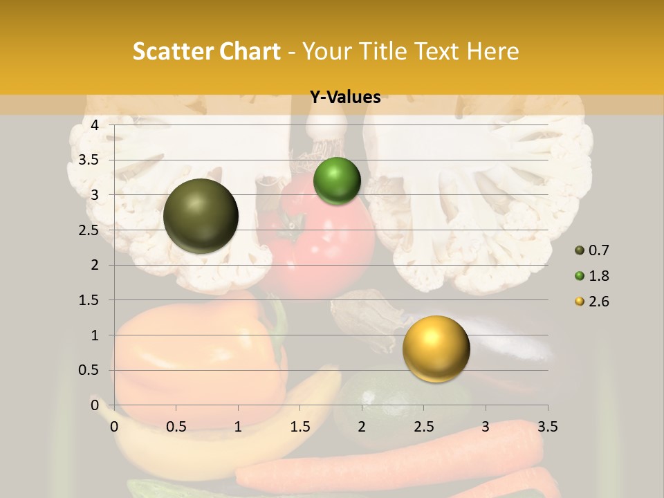Cauliflower Fruit Detox PowerPoint Template