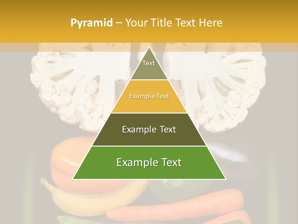 Cauliflower Fruit Detox PowerPoint Template