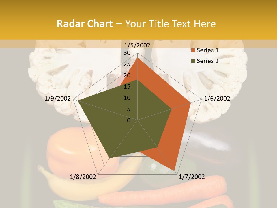 Cauliflower Fruit Detox PowerPoint Template