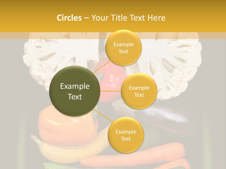 Cauliflower Fruit Detox PowerPoint Template