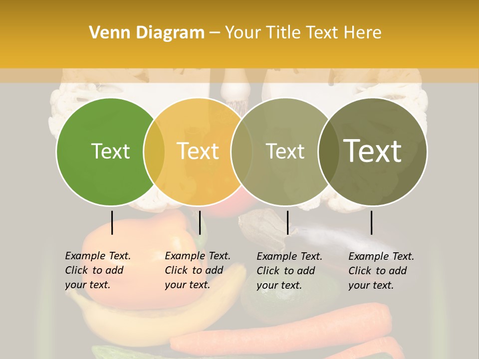 Cauliflower Fruit Detox PowerPoint Template