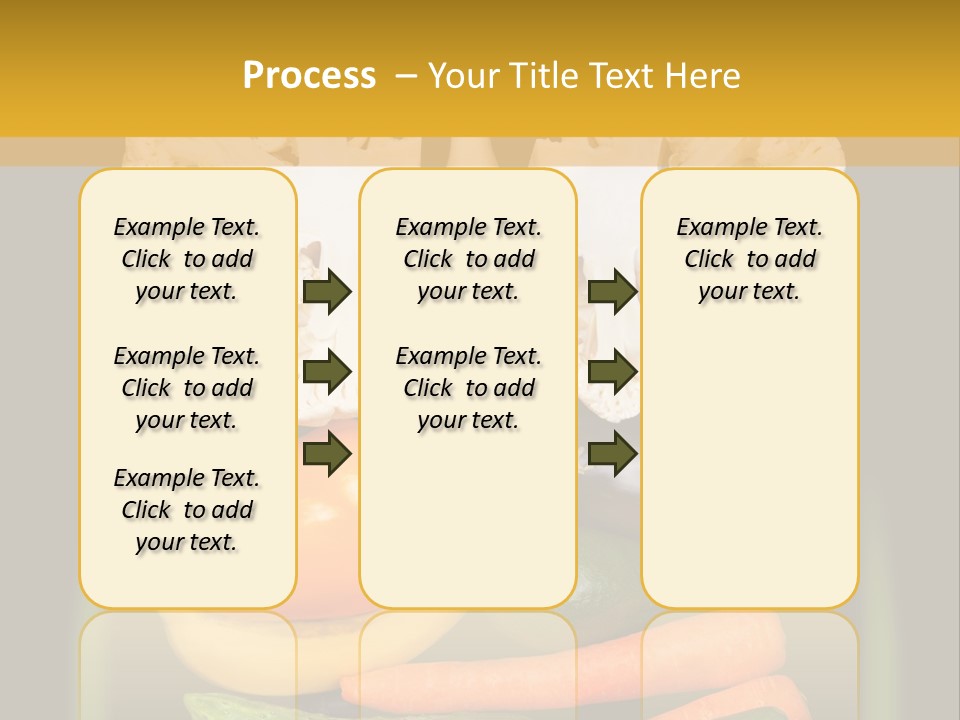 Cauliflower Fruit Detox PowerPoint Template