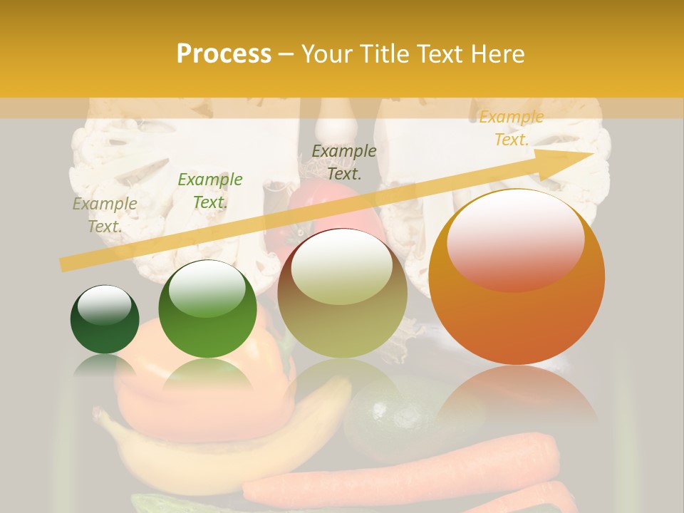 Cauliflower Fruit Detox PowerPoint Template