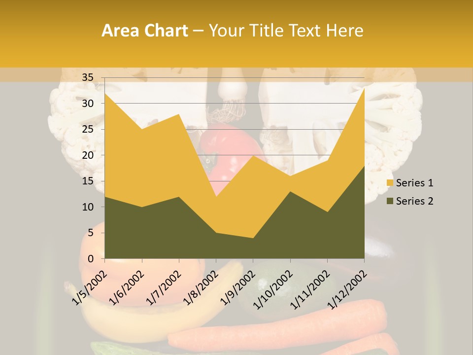 Cauliflower Fruit Detox PowerPoint Template