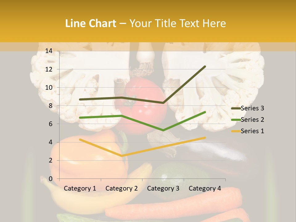 Cauliflower Fruit Detox PowerPoint Template