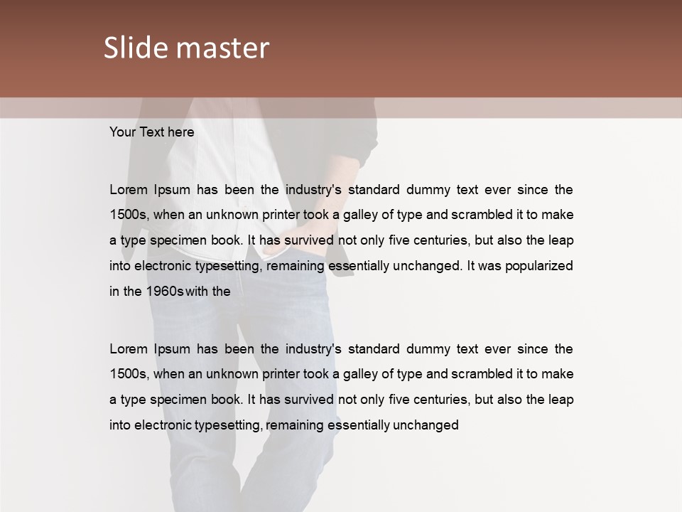 Handsome  American PowerPoint Template