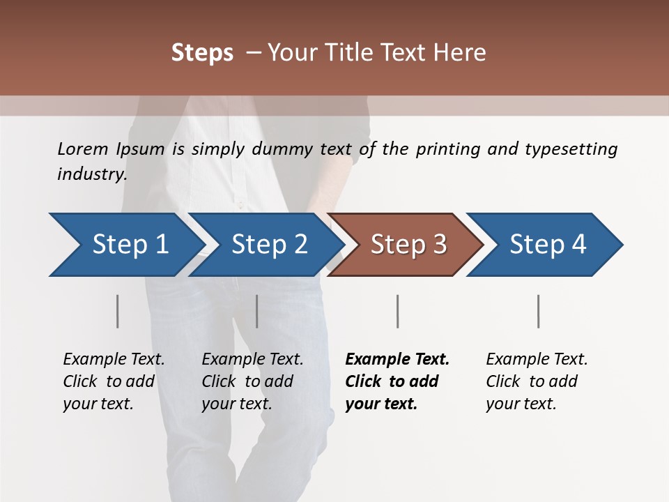 Handsome  American PowerPoint Template