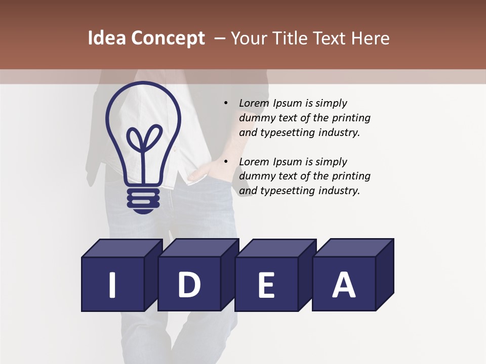 Handsome  American PowerPoint Template