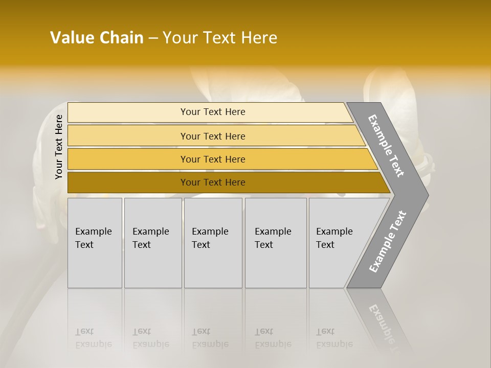 White Exotic Ornate PowerPoint Template