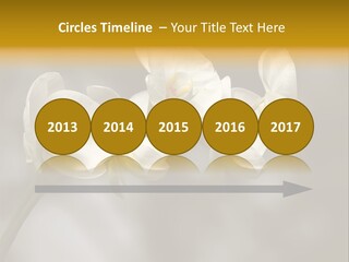 White Exotic Ornate PowerPoint Template