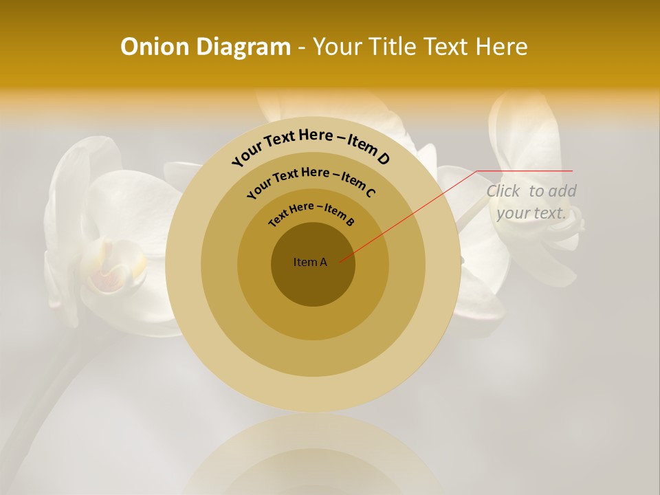 White Exotic Ornate PowerPoint Template