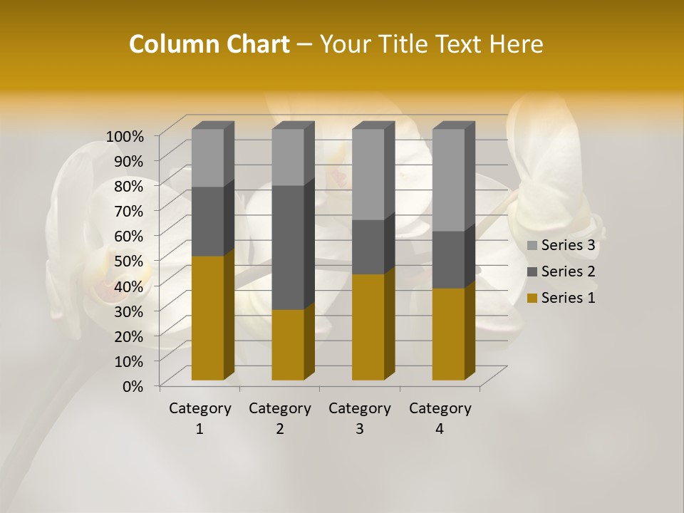 White Exotic Ornate PowerPoint Template