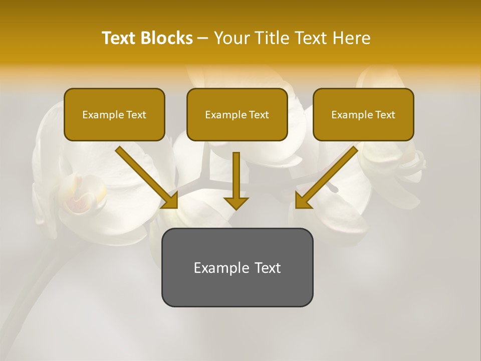 White Exotic Ornate PowerPoint Template