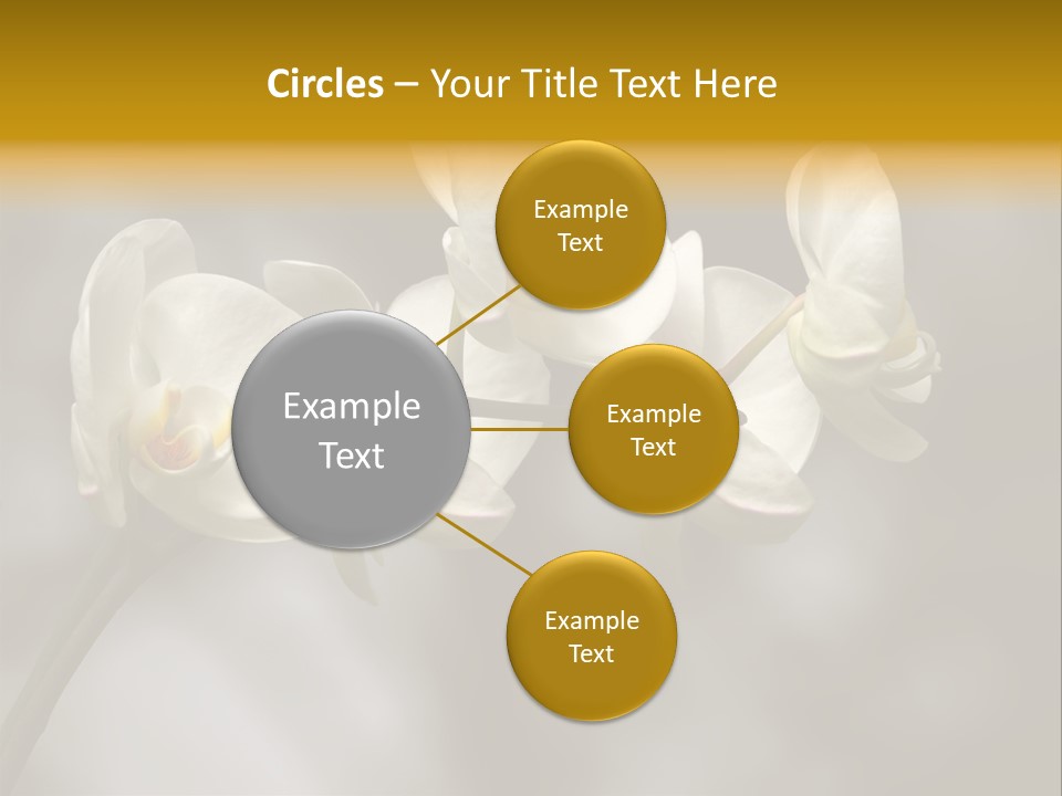 White Exotic Ornate PowerPoint Template