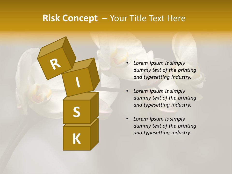 White Exotic Ornate PowerPoint Template