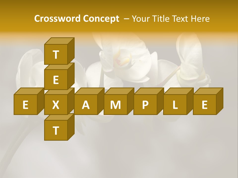 White Exotic Ornate PowerPoint Template