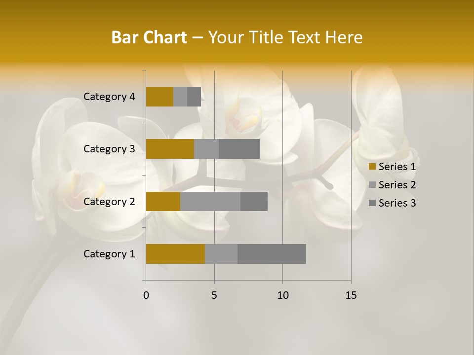 White Exotic Ornate PowerPoint Template