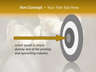 White Exotic Ornate PowerPoint Template