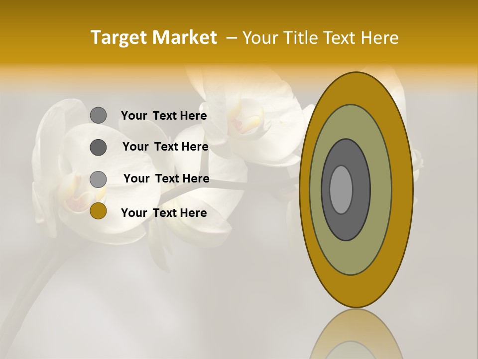 White Exotic Ornate PowerPoint Template