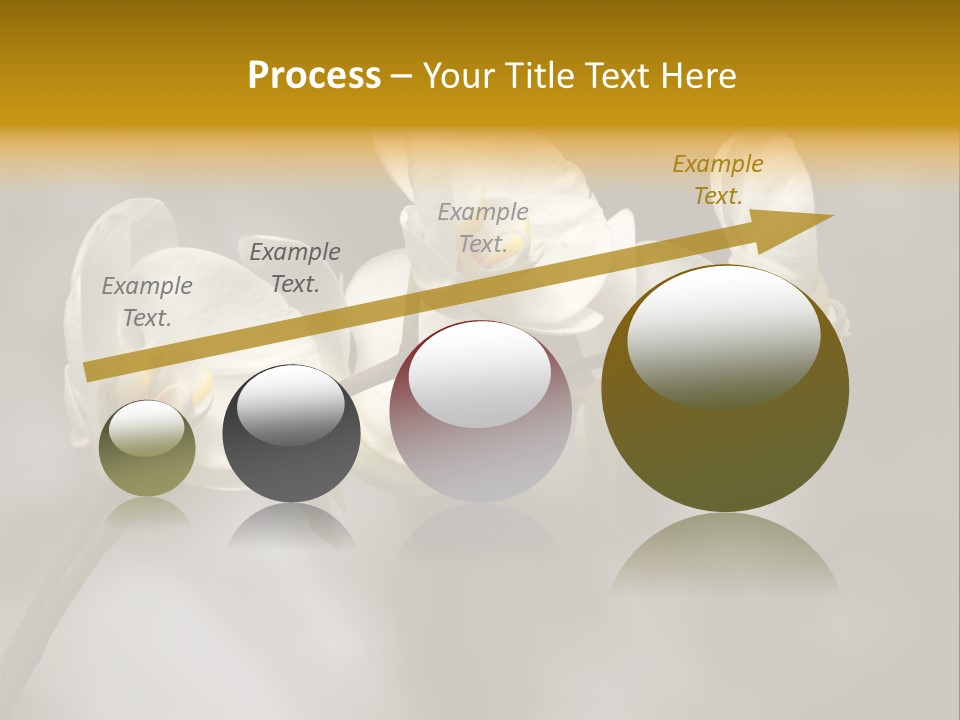 White Exotic Ornate PowerPoint Template