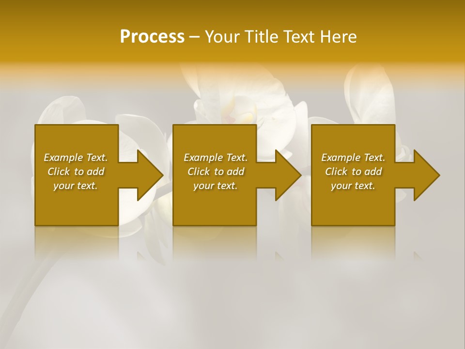 White Exotic Ornate PowerPoint Template