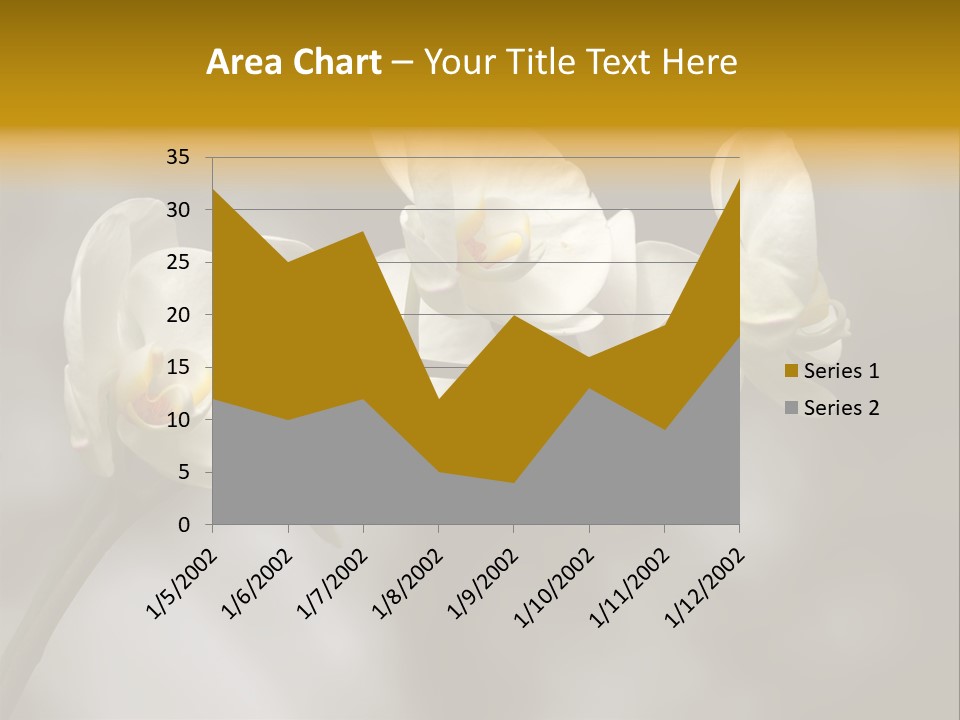 White Exotic Ornate PowerPoint Template