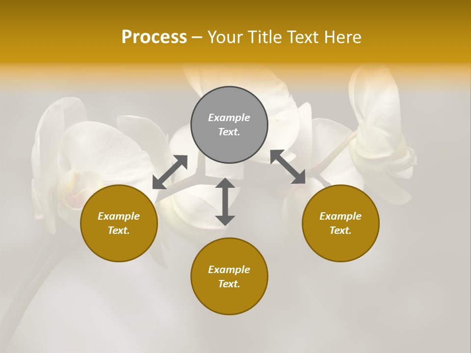 White Exotic Ornate PowerPoint Template