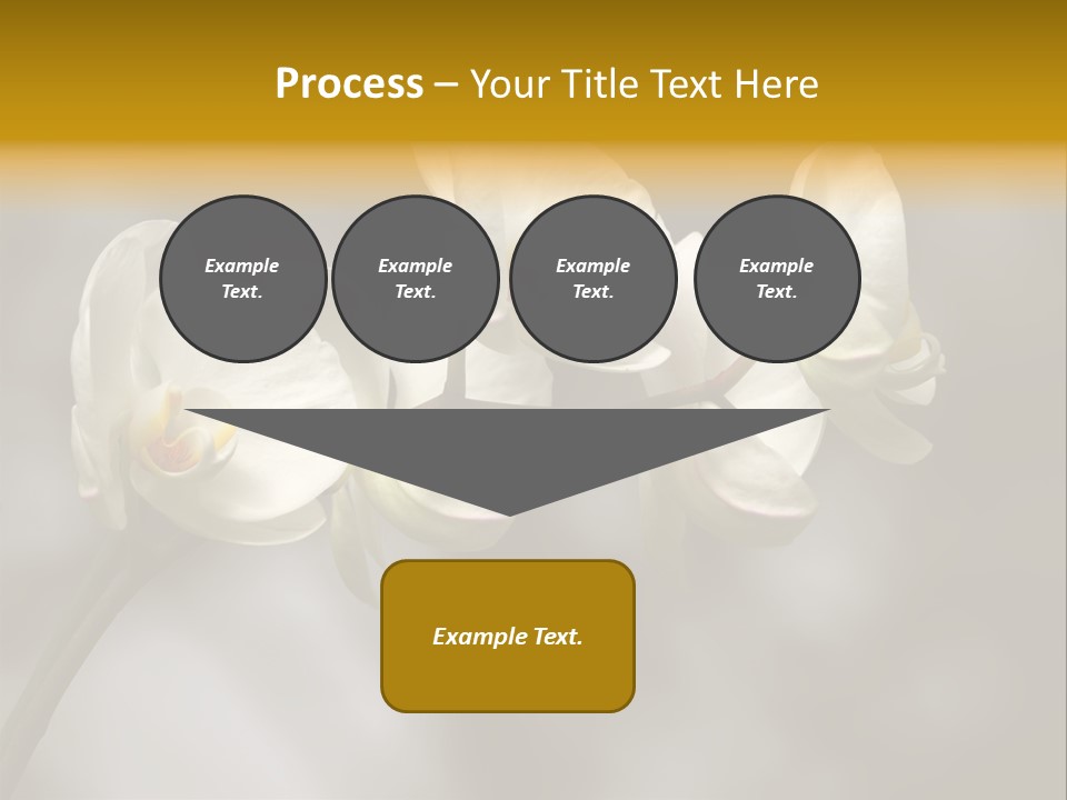 White Exotic Ornate PowerPoint Template