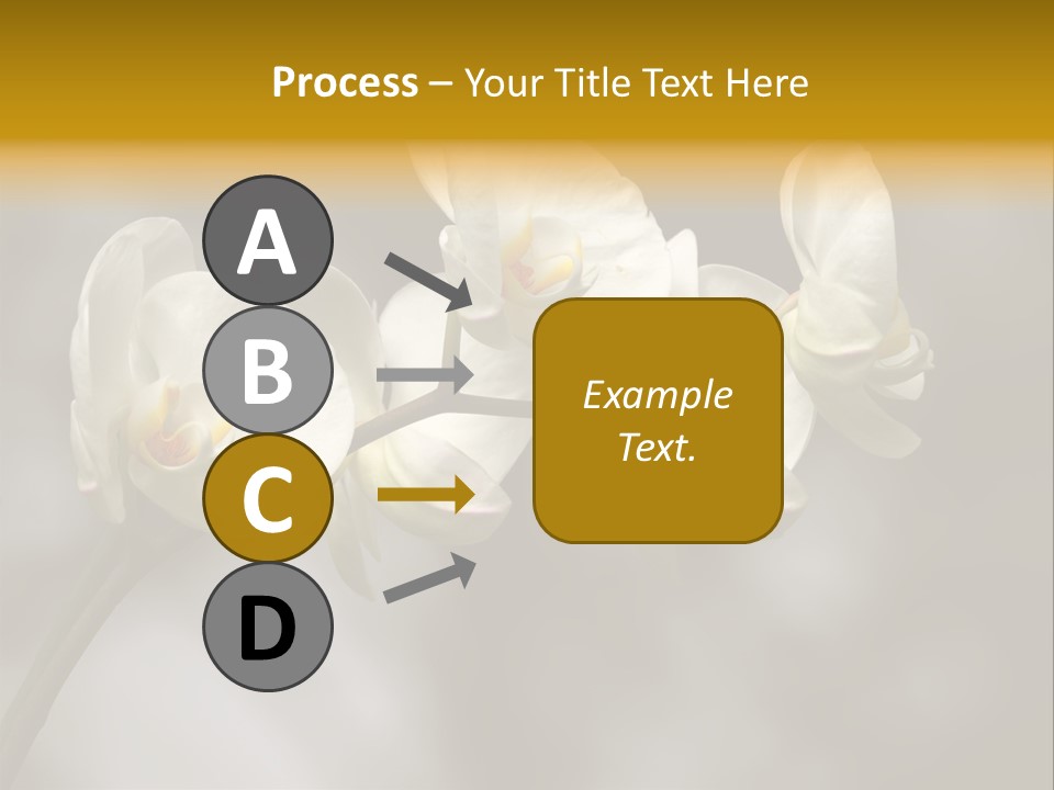 White Exotic Ornate PowerPoint Template