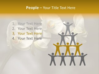 White Exotic Ornate PowerPoint Template