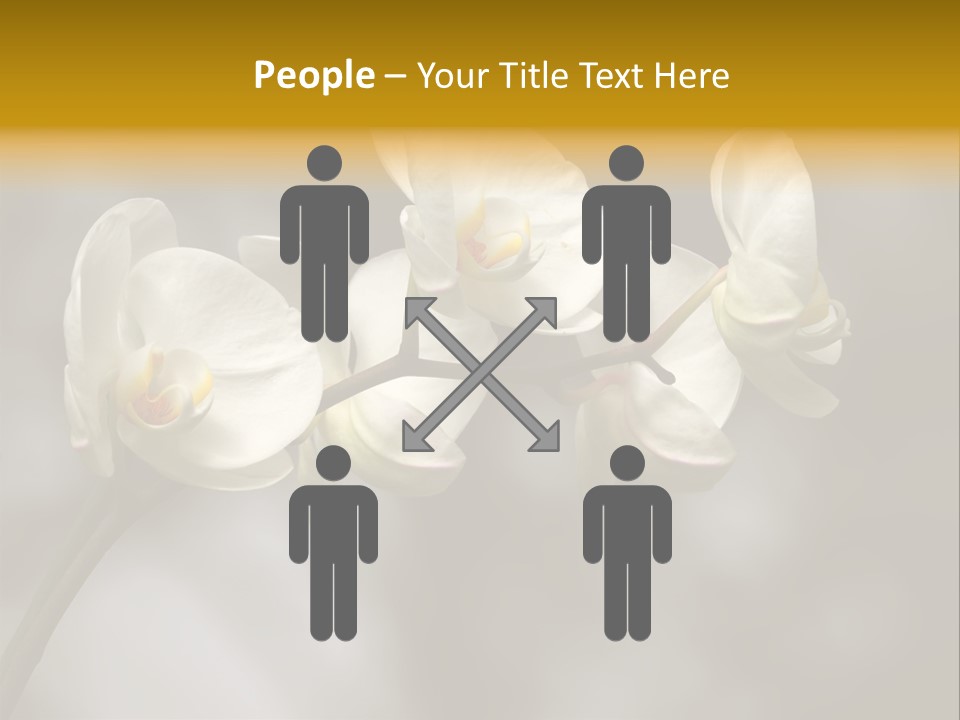 White Exotic Ornate PowerPoint Template