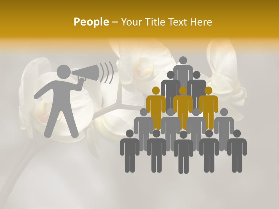 White Exotic Ornate PowerPoint Template