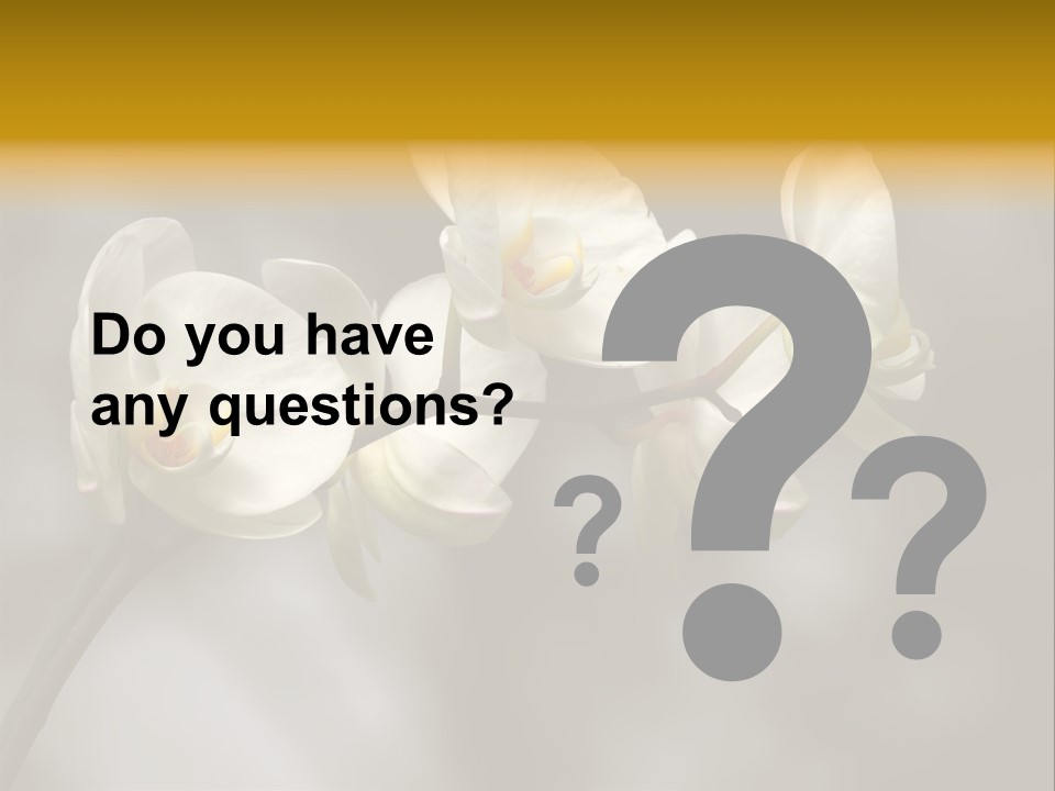 White Exotic Ornate PowerPoint Template